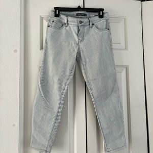 Level 99 pinstripe jeans